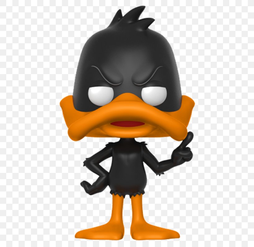 Daffy Duck Sylvester Bugs Bunny Elmer Fudd Funko, PNG, 800x800px, Daffy Duck, Action Toy Figures, Animation, Beak, Bird Download Free