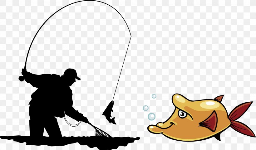 Fly Fishing Angling Illustration, PNG, 2012x1182px, Fishing, Angling, Art, Bird, Cartoon Download Free