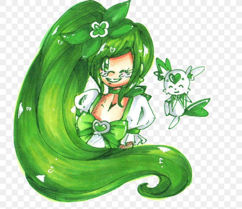 Leaf Cartoon Tree Legendary Creature, PNG, 728x706px, Leaf, Cartoon, Fictional Character, Grass, Green Download Free