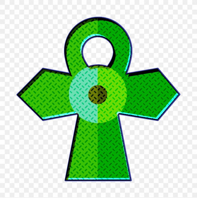 Cross Icon Egypt Icon, PNG, 1240x1244px, Cross Icon, Biology, Egypt Icon, Green, Leaf Download Free