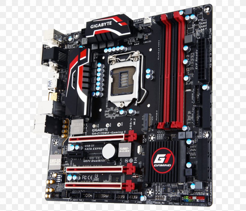 LGA 1151 MicroATX Motherboard Land Grid Array, PNG, 1000x858px, Lga 1151, Atx, Central Processing Unit, Computer, Computer Accessory Download Free