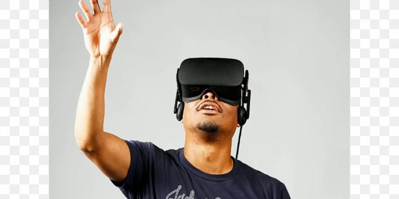 Oculus Rift Virtual Reality Headset Oculus VR, PNG, 2048x1024px, Oculus Rift, Arm, Audio, Audio Equipment, Baseball Equipment Download Free