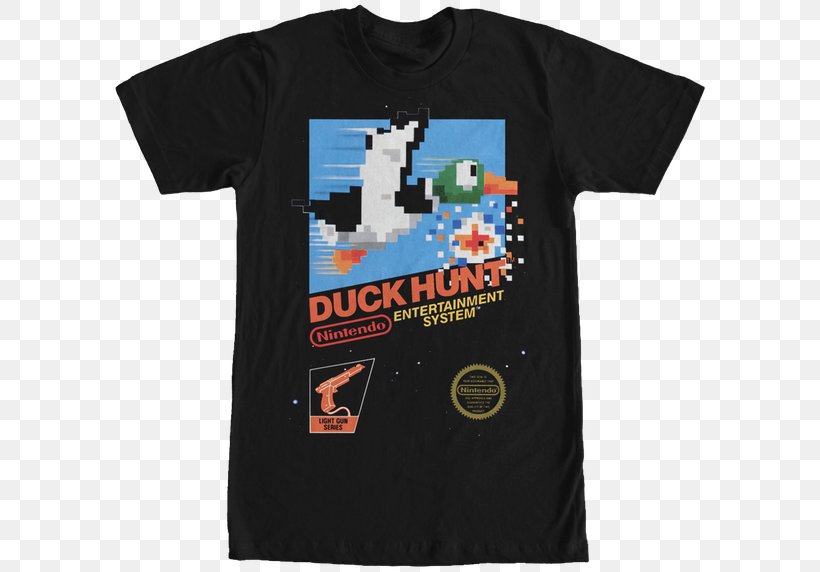 Super Mario Bros. / Duck Hunt Super Mario Bros. / Duck Hunt NES Zapper, PNG, 600x572px, Super Mario Bros, Active Shirt, Arcade Game, Brand, Clothing Download Free