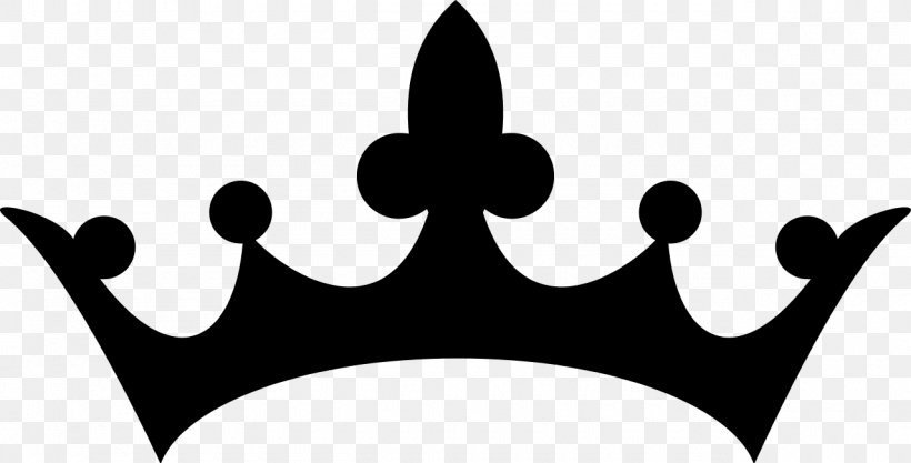 Crown Silhouette Clip Art, PNG, 1280x651px, Crown, Art, Black, Black And White, Drawing Download Free