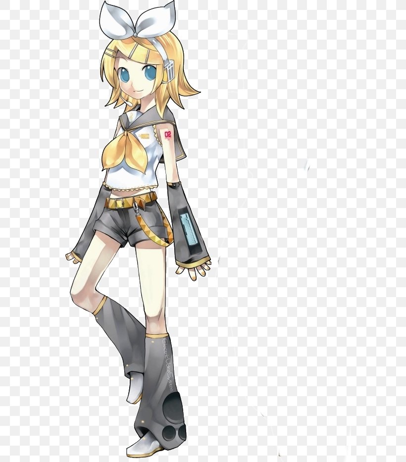 Kagamine Rin/Len Vocaloid Cosplay Costume Hatsune Miku, PNG, 598x933px, Watercolor, Cartoon, Flower, Frame, Heart Download Free