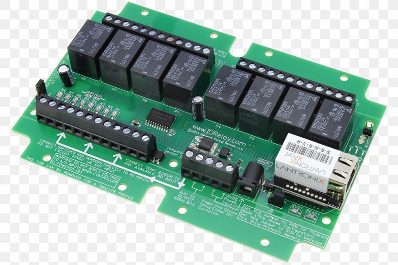 Microcontroller RAM Relay Ethernet Transistor, PNG, 1000x667px, Microcontroller, Capacitor, Circuit Component, Computer, Controller Download Free