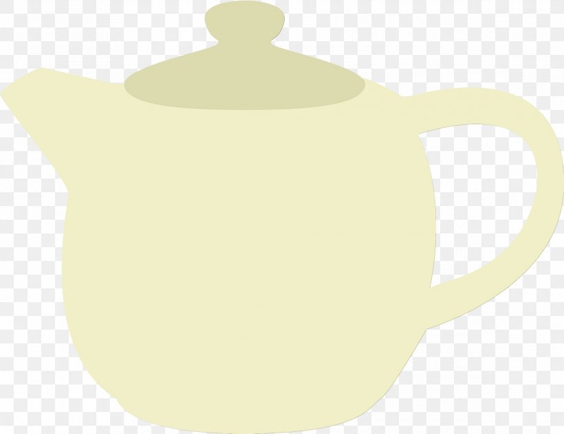 Teapot Green Lid Yellow Tableware, PNG, 2381x1837px, Watercolor, Beige, Dishware, Drinkware, Green Download Free