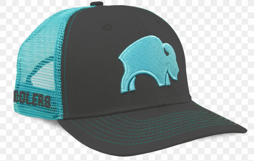 Bison Cap Hat Cooler Headgear, PNG, 1200x764px, Bison, Aqua, Baseball Cap, Bison Coolers, Blue Download Free