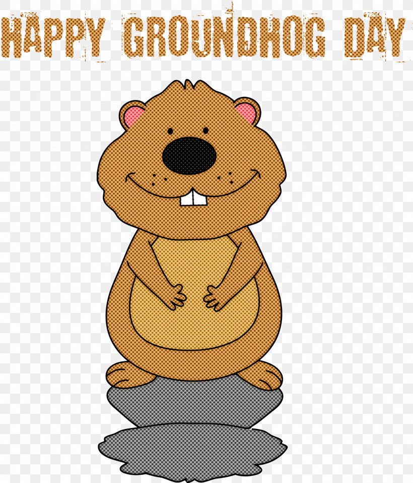 Groundhog Day Happy Groundhog Day Groundhog, PNG, 2567x2999px, Groundhog Day, Beaver, Brown Bear, Cartoon, Gopher Download Free