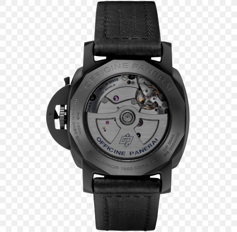 Watch Panerai Men's Luminor Marina 1950 3 Days Clock Strap, PNG, 800x800px, Watch, Brand, Ceramic, Clock, Counterfeit Watch Download Free
