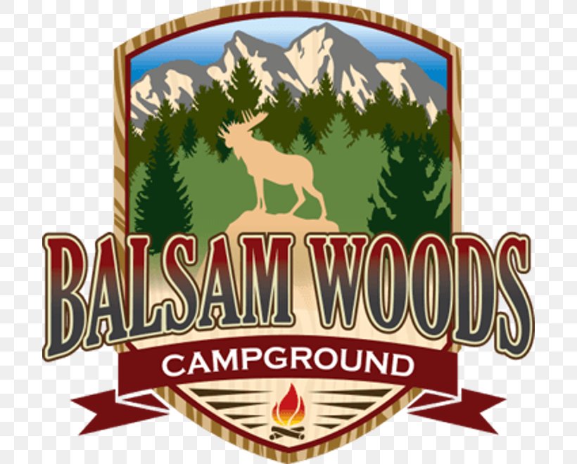 Balsam Woods Campground Campsite Caravan Park Campervans Moosehead Family Campground, PNG, 700x660px, Campsite, Brand, Campervans, Camping, Caravan Park Download Free