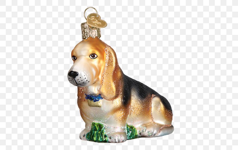 Beagle Basset Hound Dog Breed Dachshund Christmas Ornament, PNG, 516x516px, Beagle, Basset Hound, Breed, Carnivoran, Christmas Day Download Free