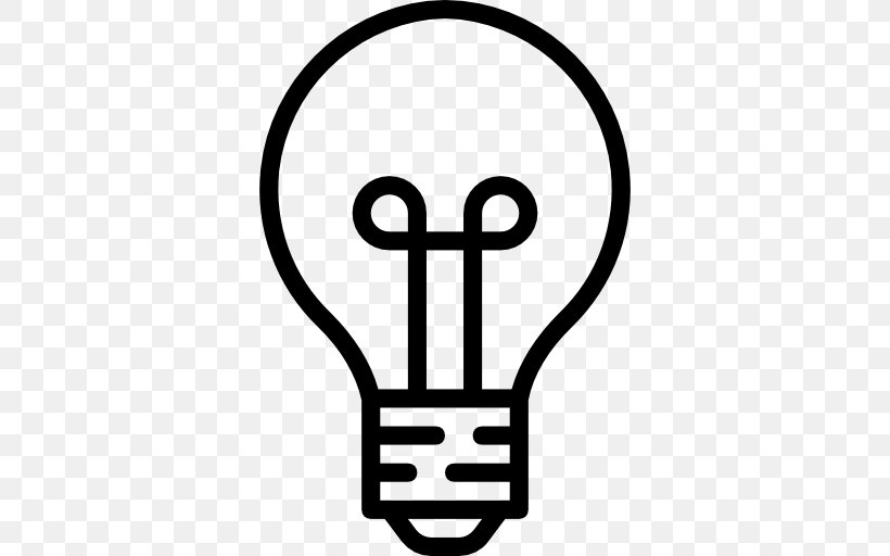Incandescent Light Bulb Lamp, PNG, 512x512px, Light, Black And White, Blacklight, Electric Light, Electricity Download Free