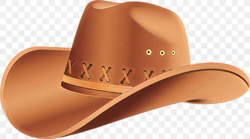 Cowboy Hat, PNG, 3842x2149px, Cartoon, Beige, Brown, Clothing, Cowboy Hat Download Free