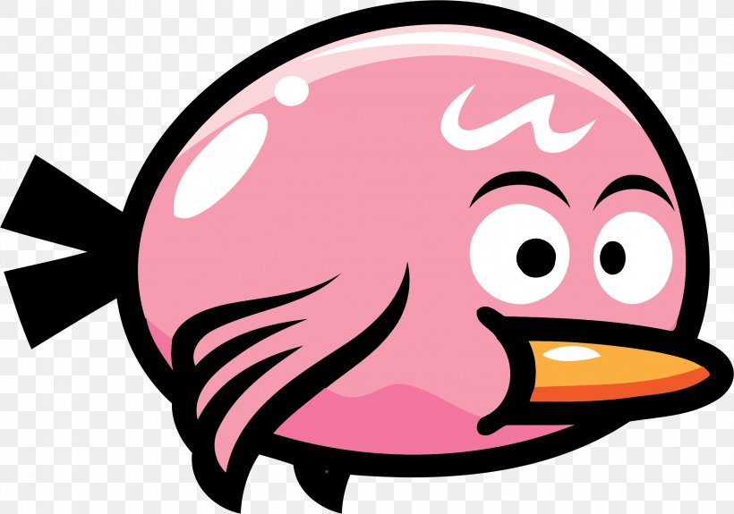 Flappy Bird Fly Bird Game Clip Art, PNG, 2349x1648px, Bird, Art, Cartoon, Cheek, Drawing Download Free