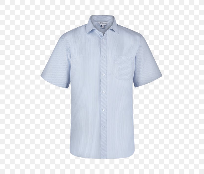 T-shirt Polo Shirt Blue Blouse Sleeve, PNG, 500x700px, Tshirt, Active Shirt, Blouse, Blue, Button Download Free