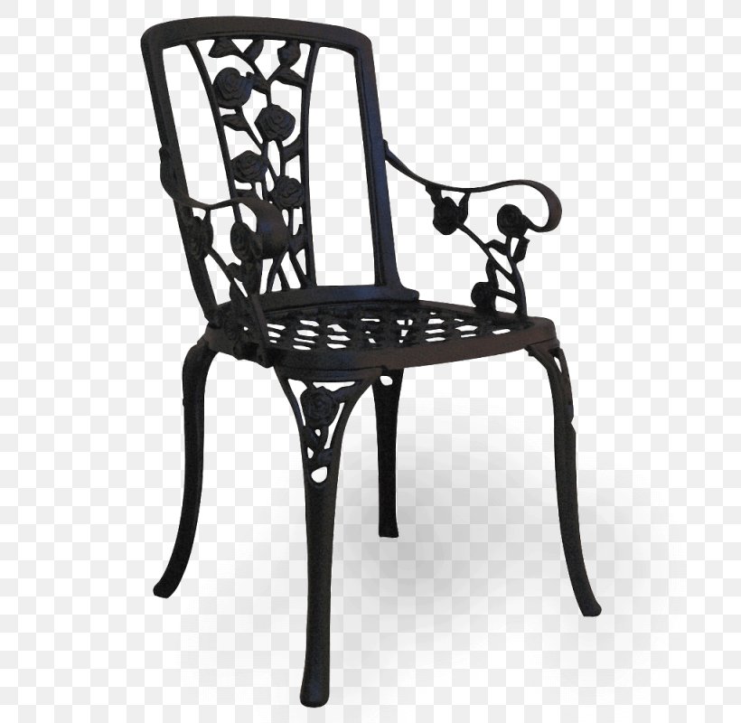 Table Chair Garden Furniture Cast Iron, PNG, 800x800px, Table, Aluminium, Armrest, Cast Iron, Casting Download Free