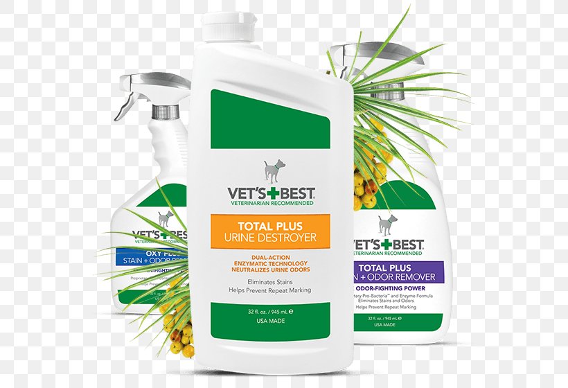 Vet's Best Cat Stain & Odor Remover BR10397 Pet Brand Product, PNG, 560x560px, Cat, Brand, Odor, Ounce, Pet Download Free
