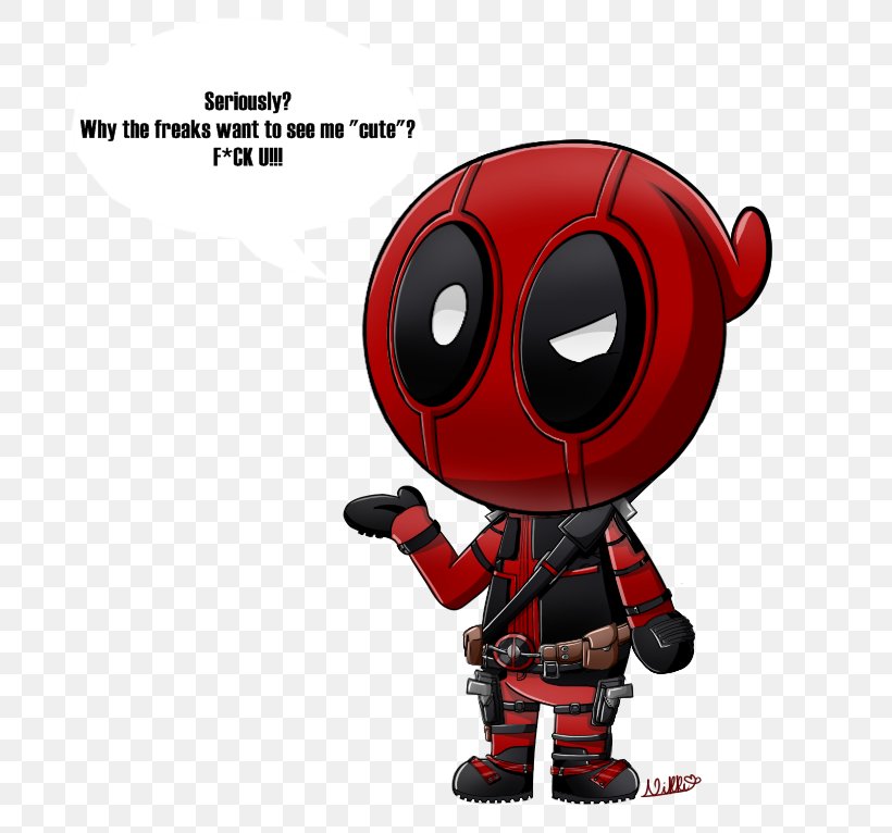 Deadpool Spider-Man Cartoon Drawing Comics, PNG, 727x766px, Watercolor, Cartoon, Flower, Frame, Heart Download Free