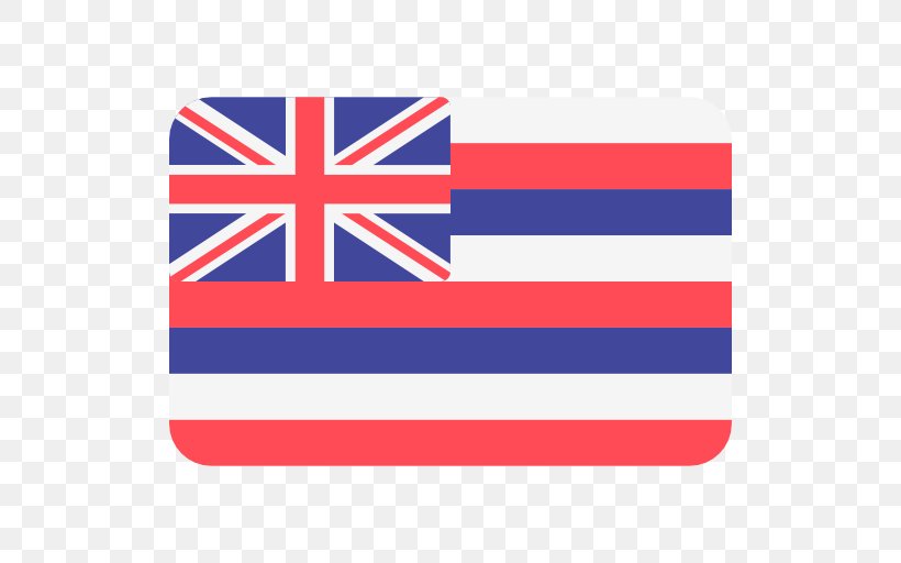 Flag Of Hawaii Flag Of The United States State Flag, PNG, 512x512px, Hawaii, Area, Blue, Brand, Electric Blue Download Free
