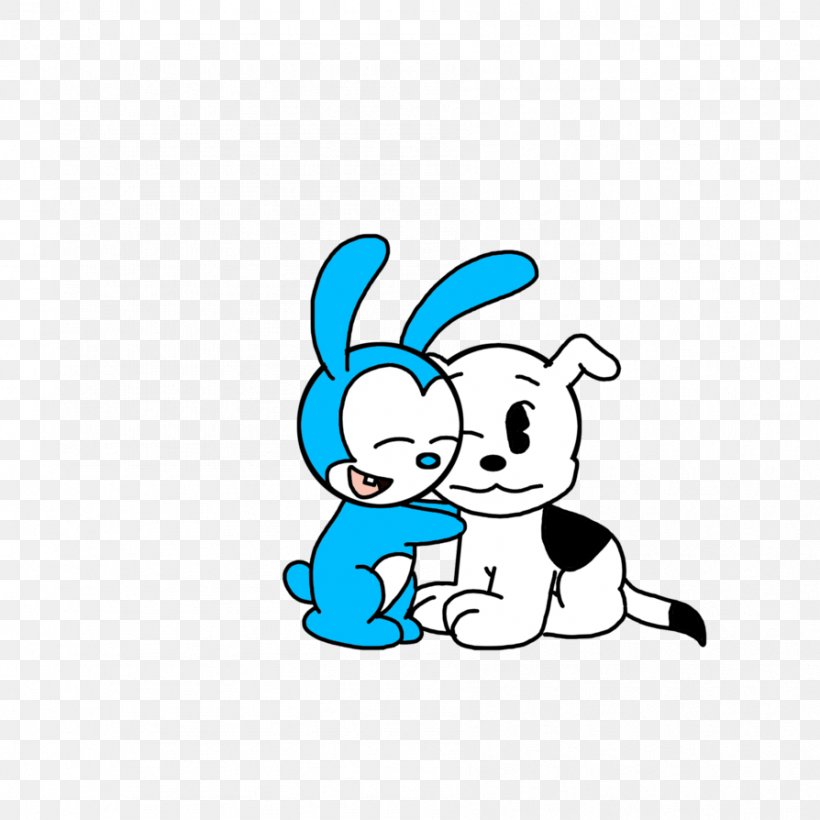 Rabbit Blue Easter Bunny Cartoon Clip Art, PNG, 894x894px, Rabbit, Animal Figure, Area, Artwork, Blue Download Free
