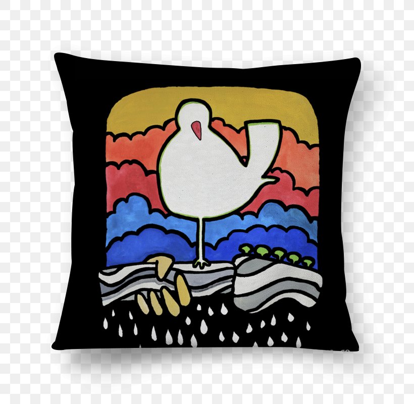 Throw Pillows Cushion Water Bird, PNG, 800x800px, Pillow, Bird, Cushion, Material, Textile Download Free