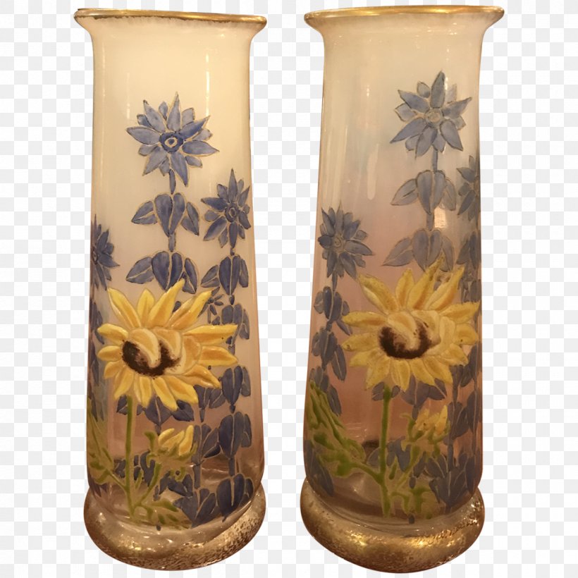 Vase Opaline Glass Glass Art Vitreous Enamel, PNG, 1200x1200px, Vase, Antique, Artifact, Ceramic, Common Sunflower Download Free