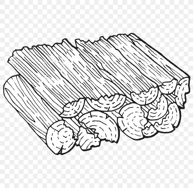 Firewood Drawing Lumberjack, PNG, 800x800px, Wood, Area, Black And White, Coloring Book, Drawing Download Free