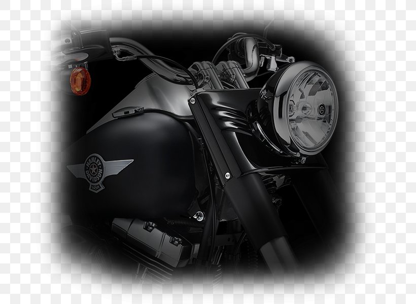 Headlamp Harley-Davidson FLSTF Fat Boy Motorcycle Softail, PNG, 680x600px, Headlamp, Auto Part, Automotive Design, Automotive Exterior, Automotive Lighting Download Free