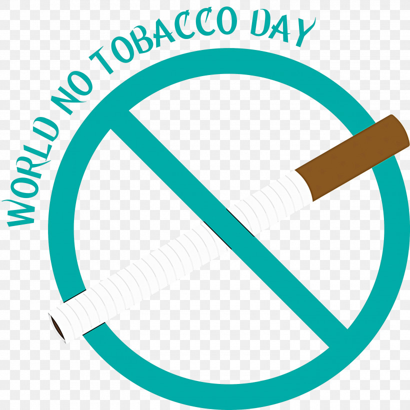 No-Tobacco Day World No-Tobacco Day, PNG, 3000x3000px, No Tobacco Day, Area, Line, Logo, M Download Free