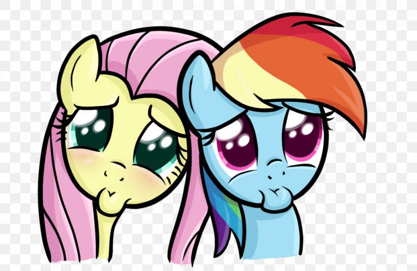 Pony Fluttershy Rainbow Dash Applejack Pinkie Pie, PNG, 1024x666px, Watercolor, Cartoon, Flower, Frame, Heart Download Free