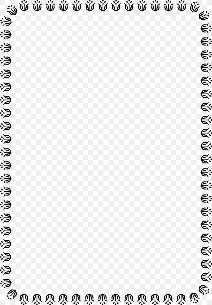 Borders And Frames Clip Art, PNG, 1596x2300px, Borders And Frames, Area, Black, Black And White, Drawing Download Free