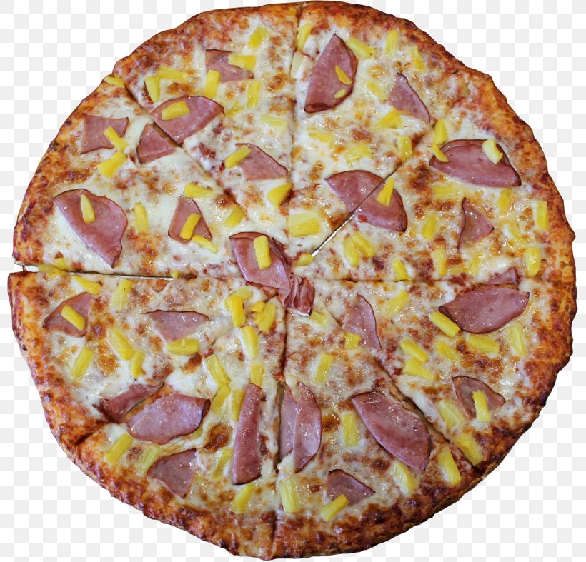 California-style Pizza Sicilian Pizza Hawaiian Pizza Ham, PNG, 800x787px, Californiastyle Pizza, Bacon, Barbecue Chicken, California Style Pizza, Cuisine Download Free