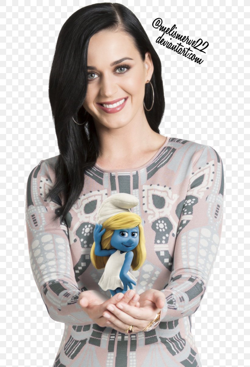 Katy Perry Smurfette The Smurfs 2 Vexy, PNG, 663x1205px, Watercolor, Cartoon, Flower, Frame, Heart Download Free