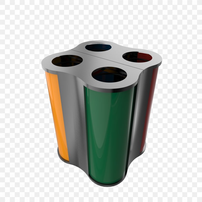Recycling Bin Sheet Metal Plastic, PNG, 2000x2000px, Recycling Bin, Cestini Riciclo, Coating, Container, Cylinder Download Free