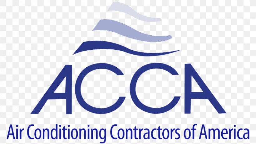 Association Of Chartered Certified Accountants Air Conditioning Contractors Of America Logo HVAC, PNG, 850x481px, Air Conditioning, Area, Brand, Business, Central Heating Download Free
