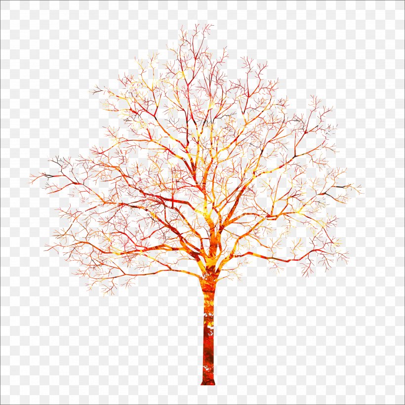Autumn Tree, PNG, 3547x3547px, Qiufen, Autumn, Autumnal Equinox Day, Branch, Equinox Download Free