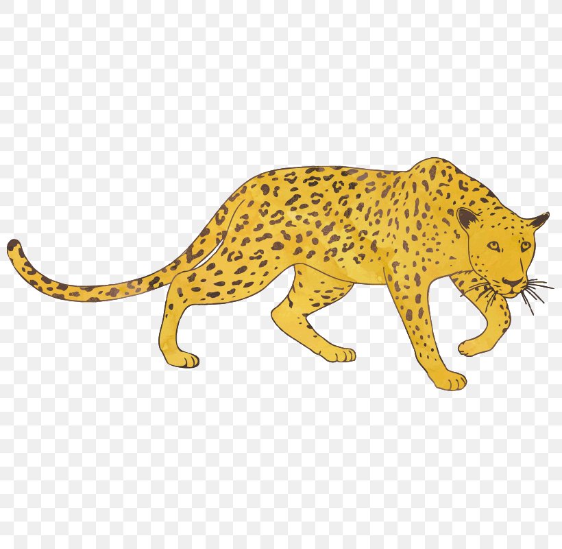 Leopard Jaguar Cheetah Felidae Clip Art, PNG, 800x800px, Leopard, Animal, Animal Figure, Animated Film, Big Cats Download Free
