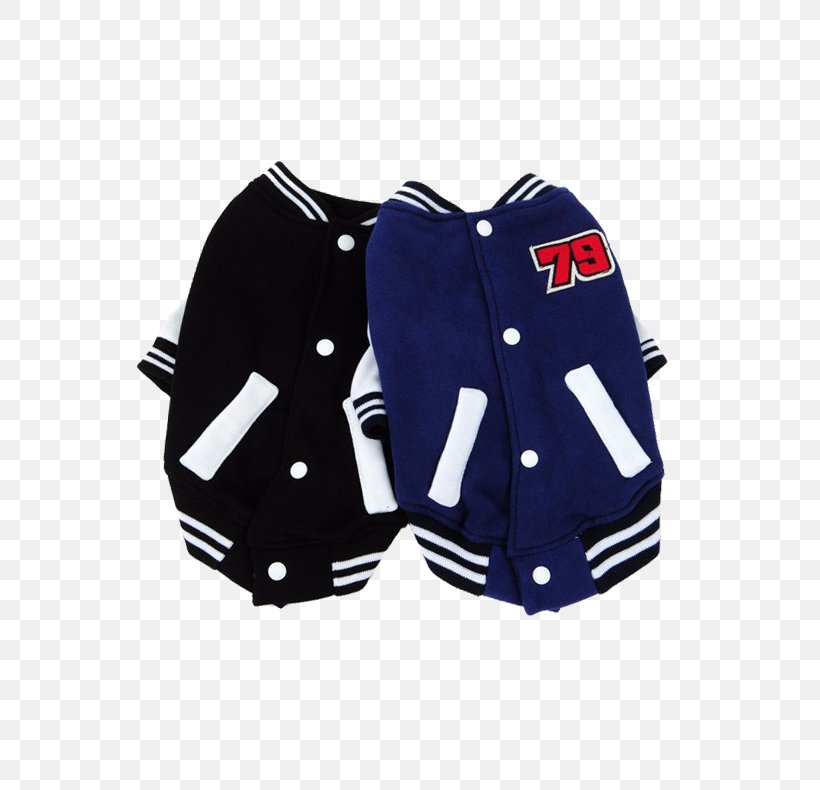 Dog Hoodie Puppy Clothing Jacket, PNG, 790x790px, Dog, Baseball Equipment, Baseball Uniform, Black, Blue Download Free
