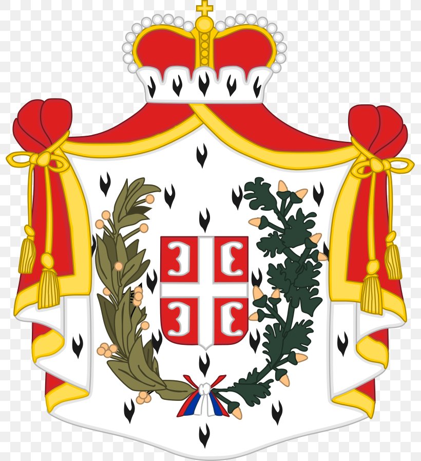Principality Of Serbia Coat Of Arms Of Serbia Грб Кнежевине Србије, PNG, 797x897px, Principality Of Serbia, Area, Artwork, Christmas Decoration, Coat Of Arms Download Free