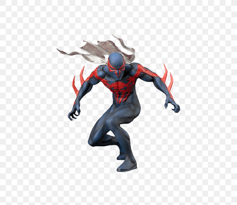 Spider-Man: Shattered Dimensions Spider-Man 2099 Iron Man Action & Toy Figures, PNG, 709x709px, Spiderman, Action Figure, Action Toy Figures, Character, Comics Download Free