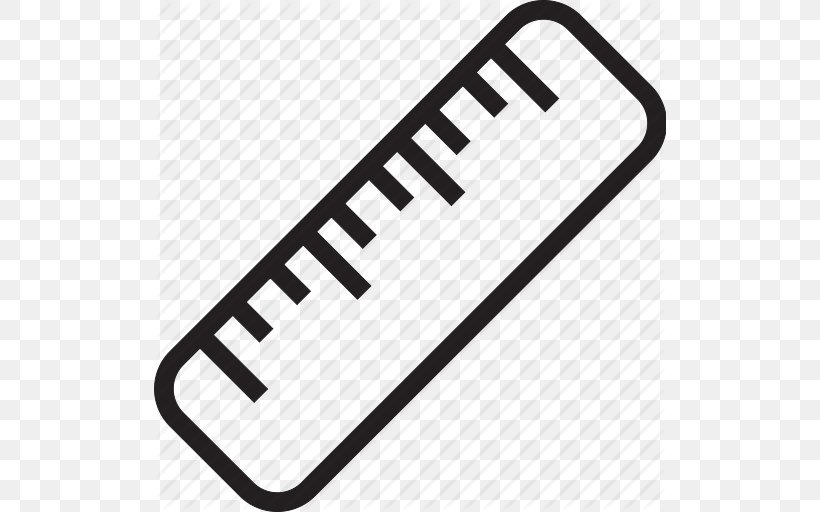 Ruler Measurement, PNG, 512x512px, Ruler, Area, Black And White, Brand, Ico Download Free