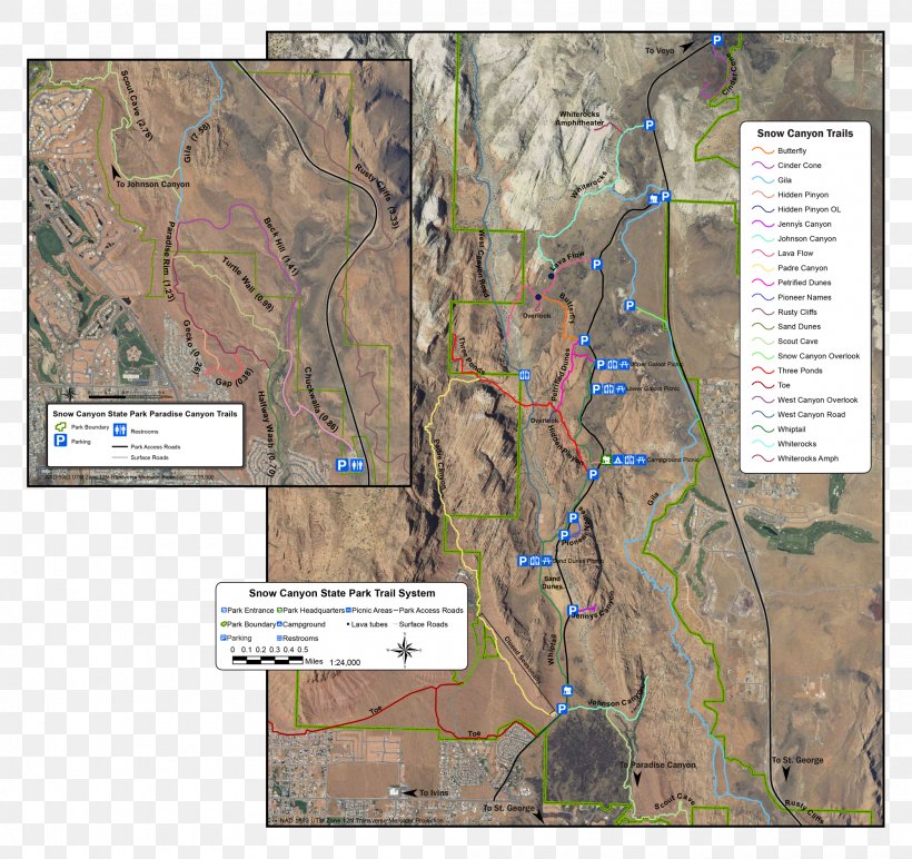 Snow Canyon State Park Snow Canyon Drive National Park, PNG, 2000x1885px, Park, Canyon, Com, Hiking, Map Download Free