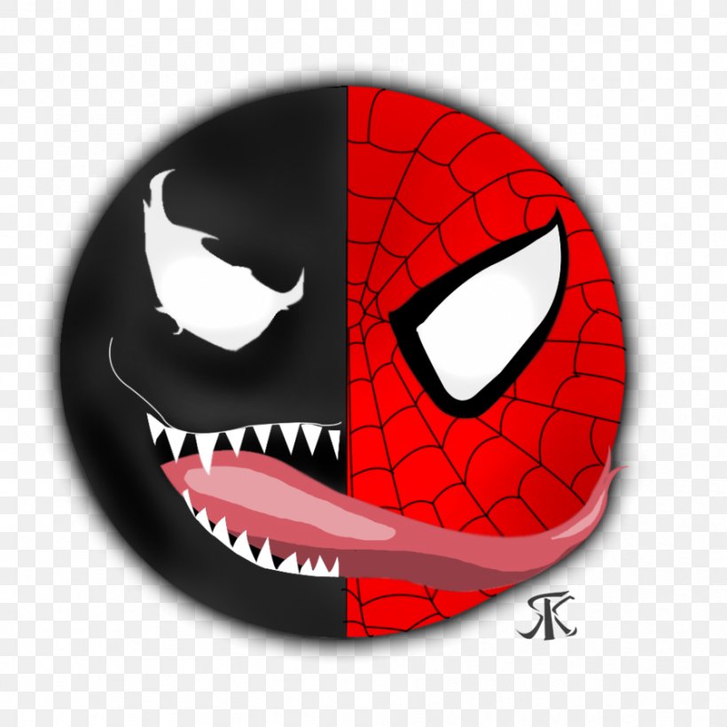 Venom Spider-Man Drawing Yin And Yang Comics, PNG, 894x894px, Venom, Cartoon, Comics, Deviantart, Drawing Download Free