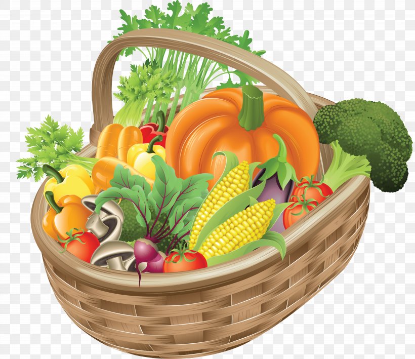 Clip Art Vegetable Organic Food Produce Fruit, PNG, 7272x6290px, Vegetable, Basket, Carrot, Diet Food, Flowerpot Download Free