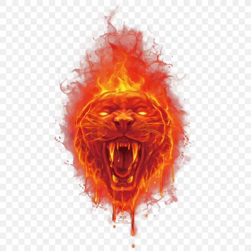 Tiger Fire Euclidean Vector, PNG, 1500x1500px, Tiger, Art, Design By Humans, Drawing, Fire Download Free