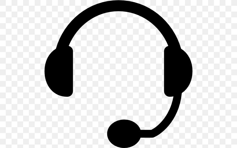 Headphones Headset Clip Art, PNG, 512x512px, Headphones, Audio, Audio Equipment, Black And White, Headset Download Free