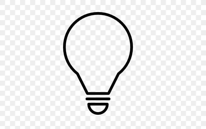 Incandescent Light Bulb Clip Art, PNG, 512x512px, Light, Black, Black And White, Body Jewelry, Display Resolution Download Free