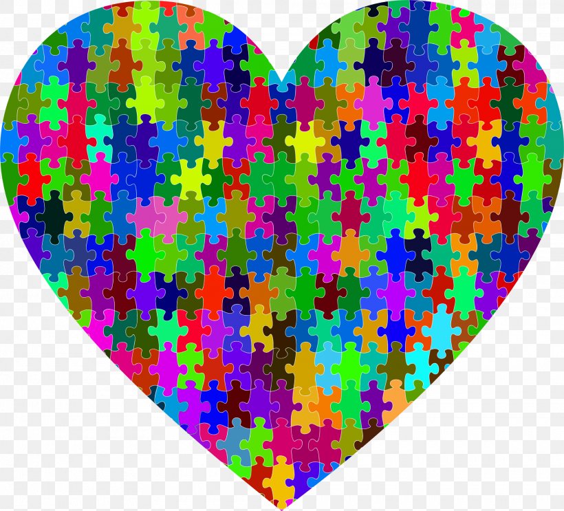 Jigsaw Puzzles Heart Awareness Desktop Wallpaper, PNG, 1920x1742px, Watercolor, Cartoon, Flower, Frame, Heart Download Free