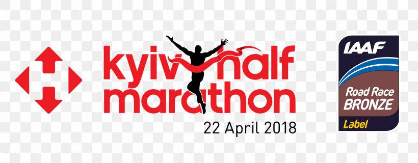 Kyiv Half Marathon Kyiv Marathon Square Of Contracts Run Ukraine Running League, PNG, 2553x998px, 2018, Half Marathon, Banner, Brand, Kiev Download Free